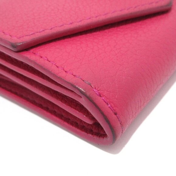 LOUIS VUITTON Portefeiulle Lock Mini Hot Pink Lockme 349-080625 - Picture 7 of 13